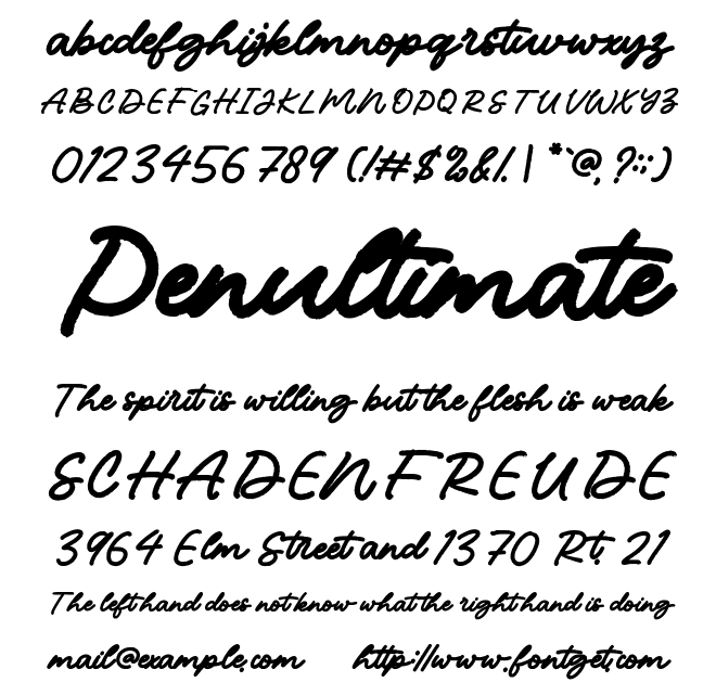 NCL Broton Onqtuops Font