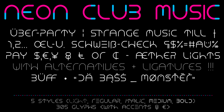 Neon Club Music