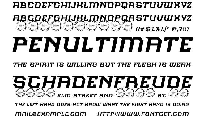 Neosonic Font