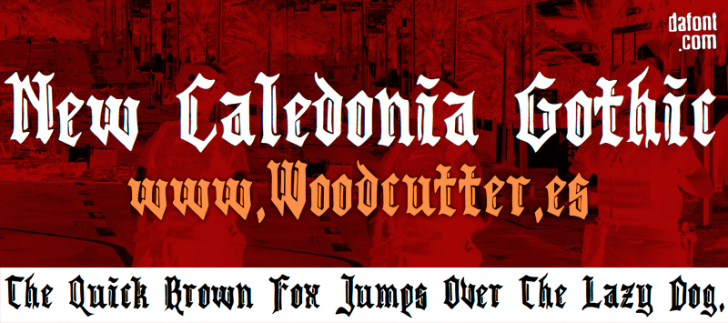New Caledonia Gothic