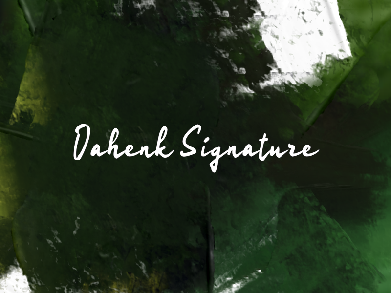 Oahenk Signature