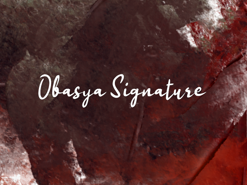 Obasya Signature