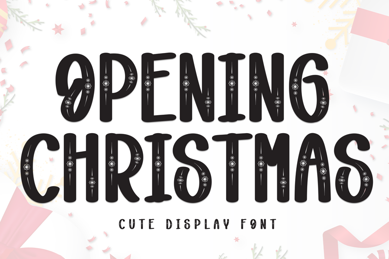 Opening Christmas