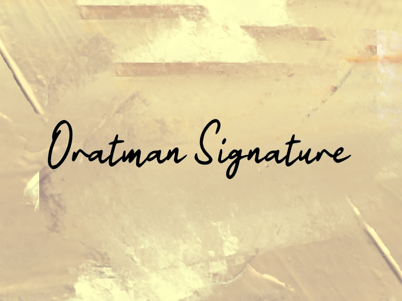Oratman Signature