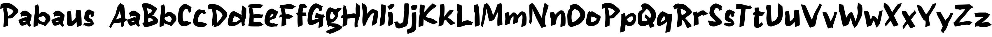 Pabaus