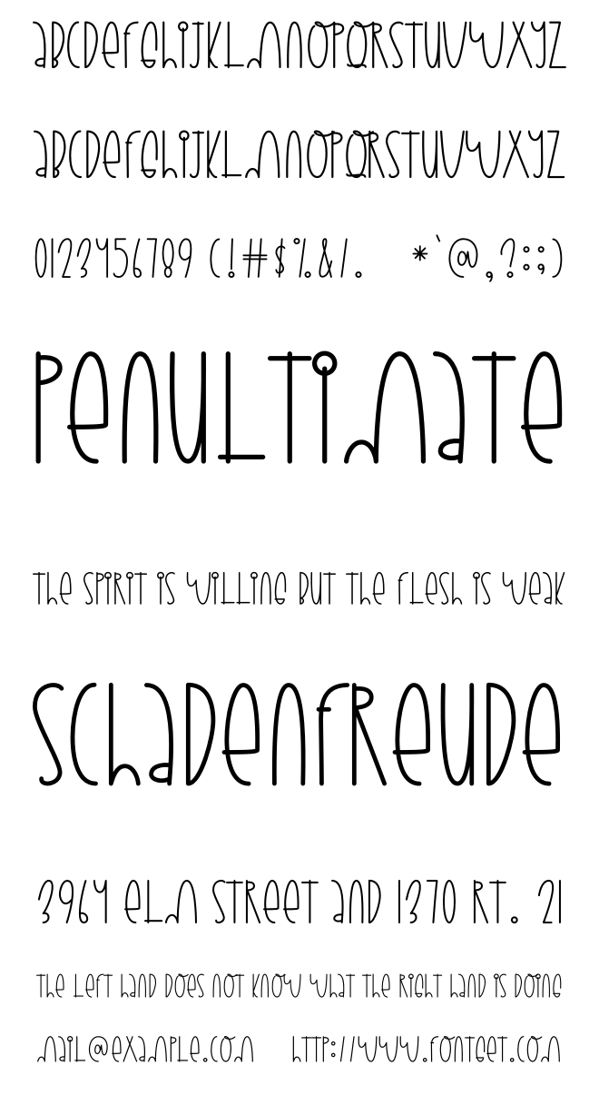 Patrick Time Font