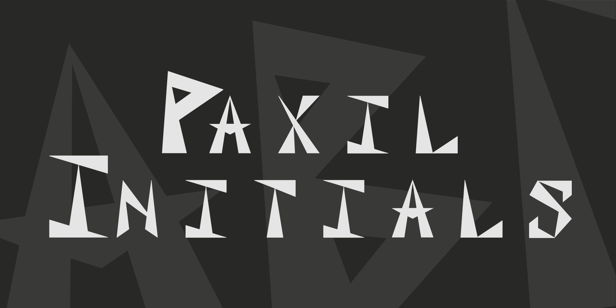 Paxil Initials
