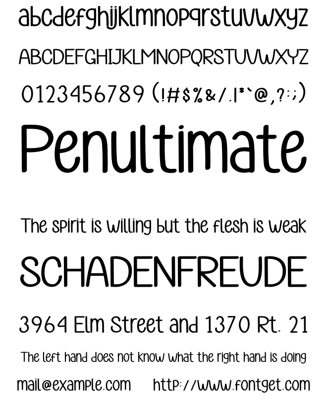 Peace Christmas Font