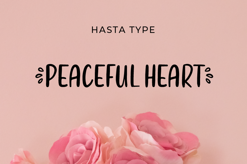 Peaceful Heart Sans
