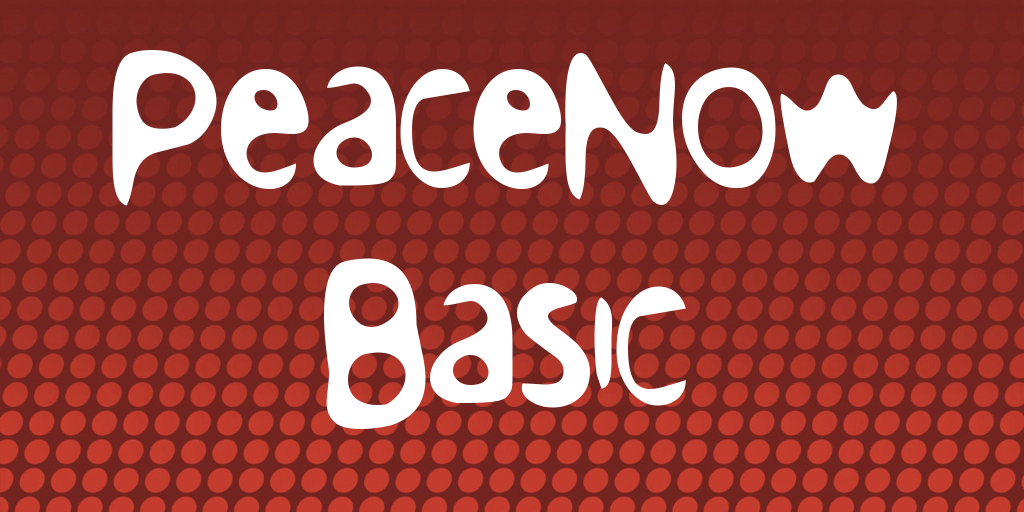Peace Now Basic