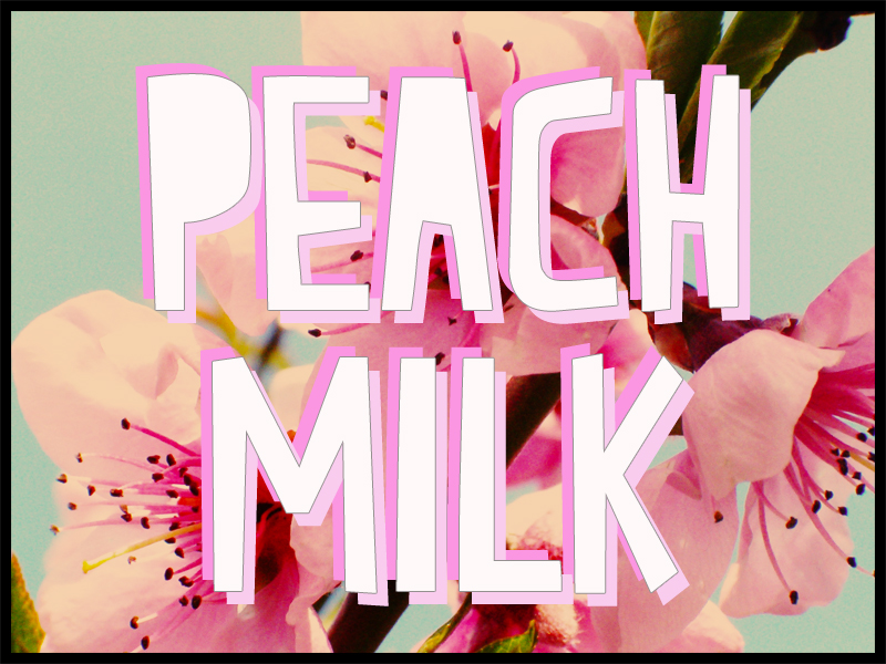 Peach Milk Font Free Download Similar Fonts Fontget