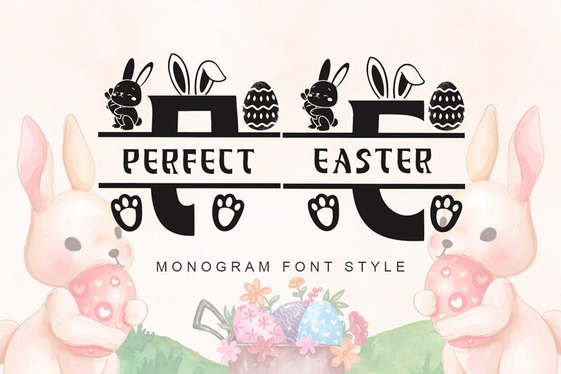 Perfect Easter Monogram