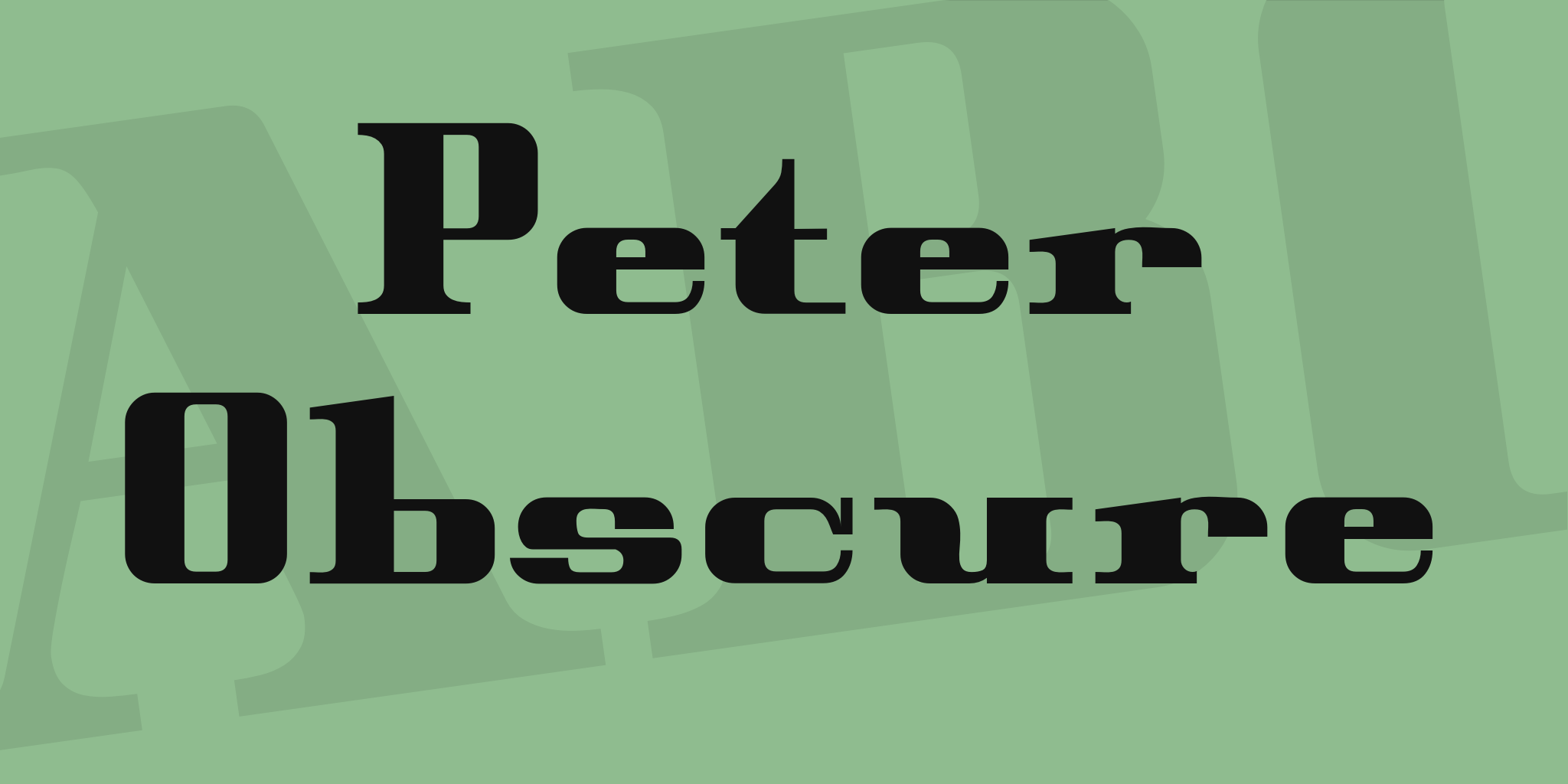 Peter Obscure