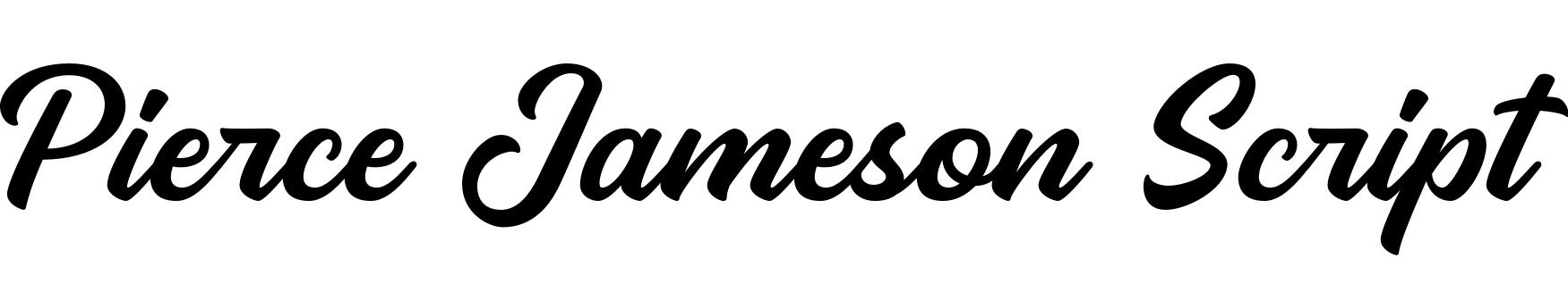 Pierce Jameson Script