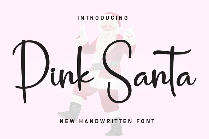 Pink Santa
