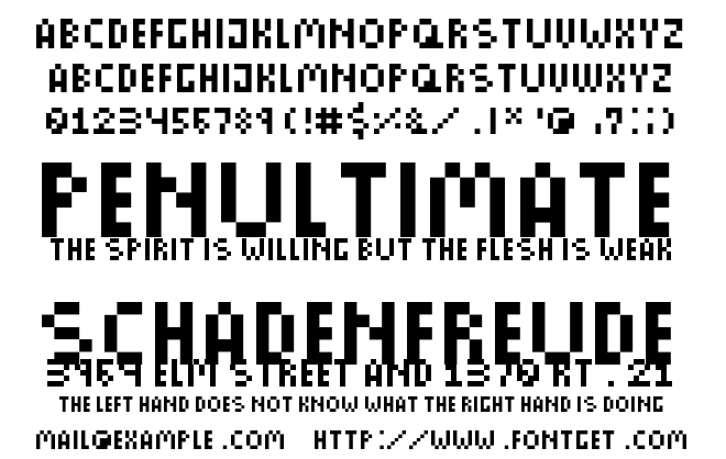 Pixel Font