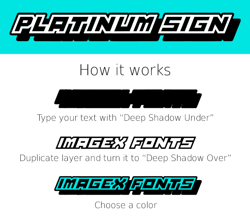 Platinum Sign