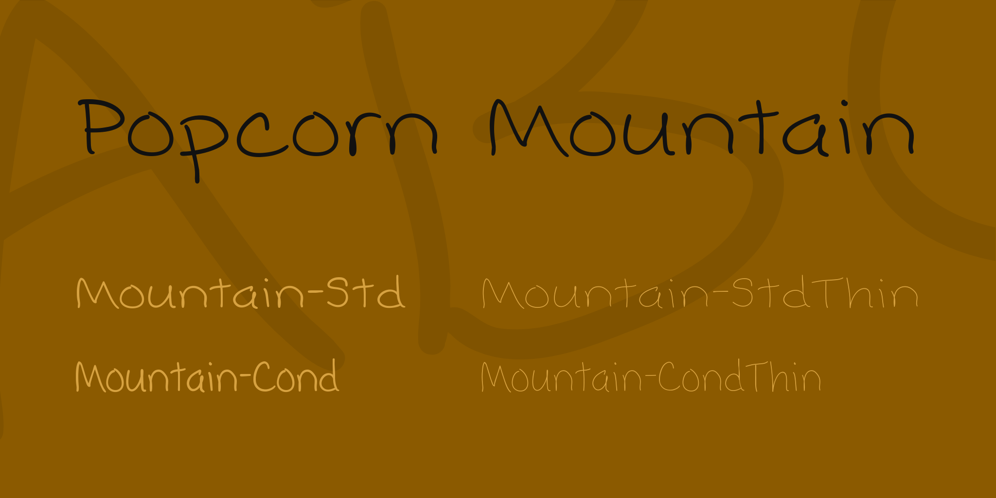 Popcorn Mountain