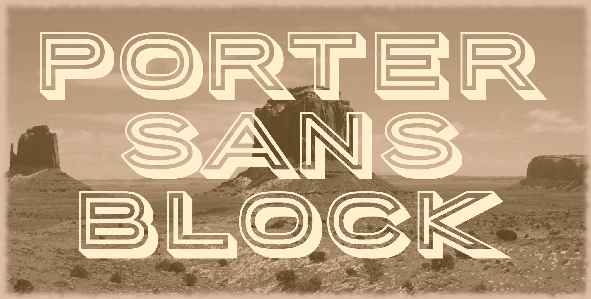 Porter Sans Block Font Free Download Similar Fonts Fontget