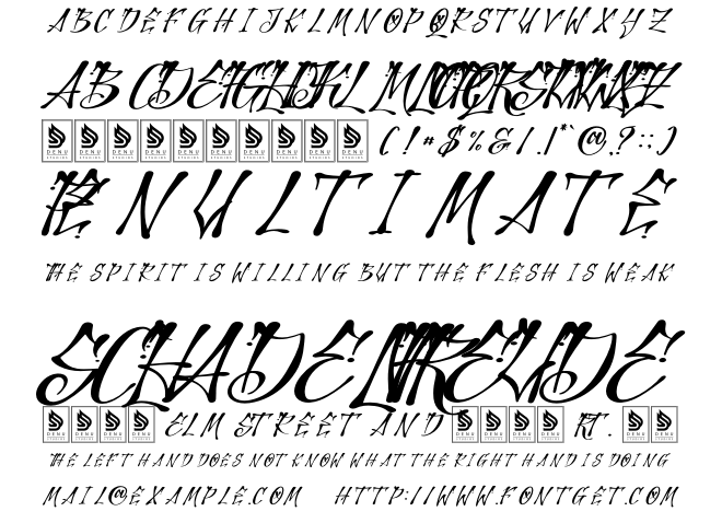 Power Skate Font