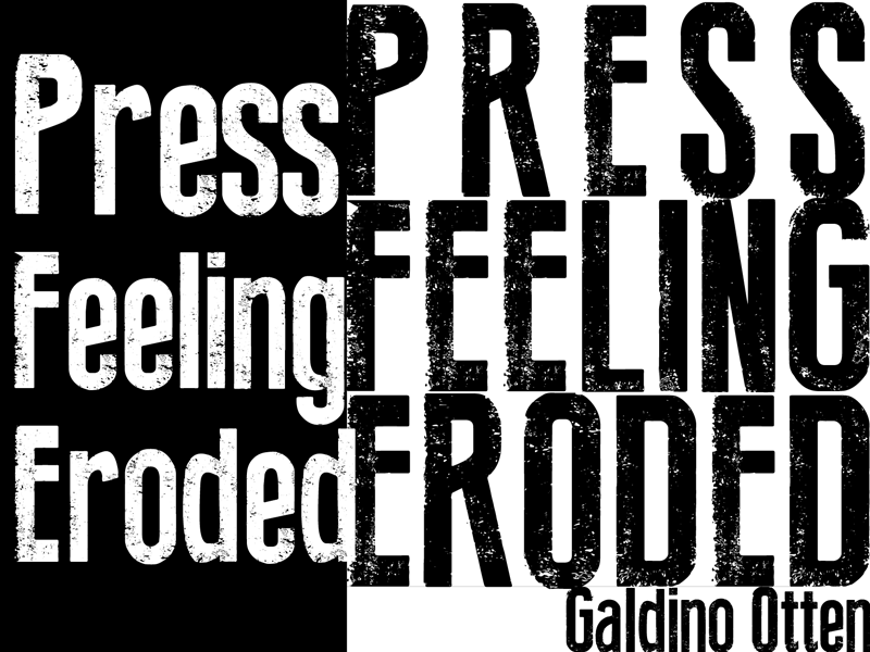 Press Feeling Eroded