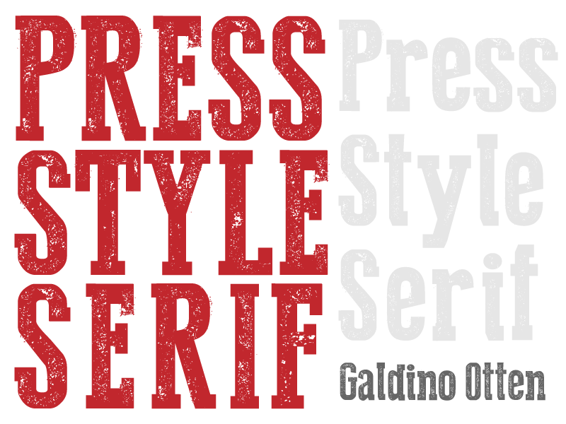 Press Style Serif