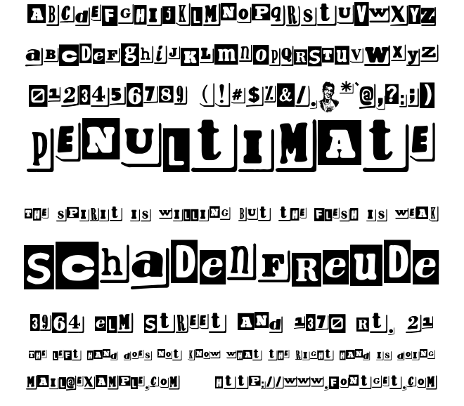 Punk Militia Spain Font