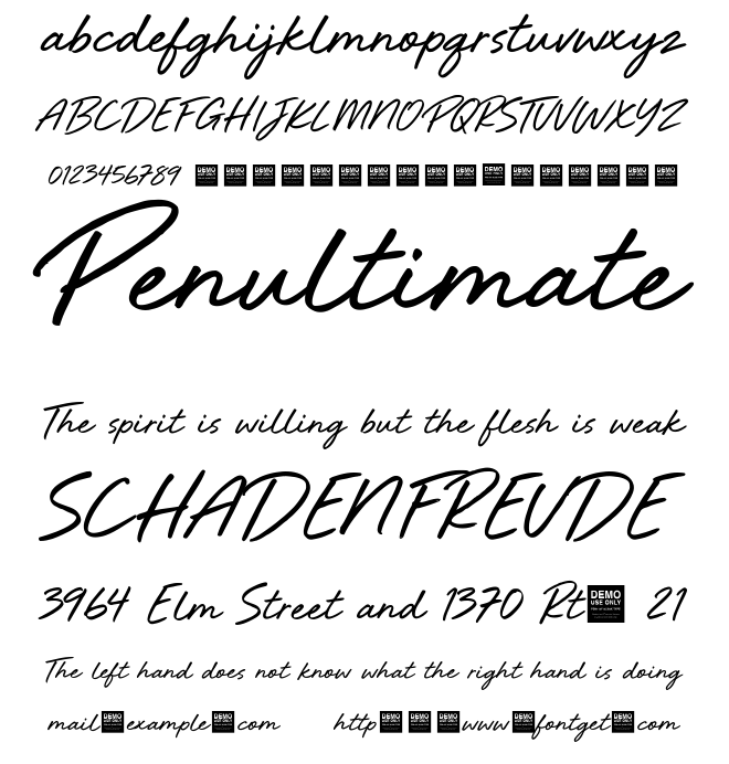 Pure Energy Font