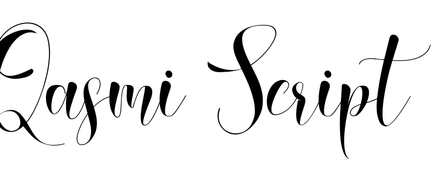 Qasmi Script