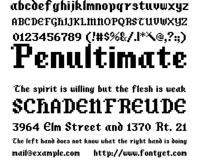 Quill and Antler Font