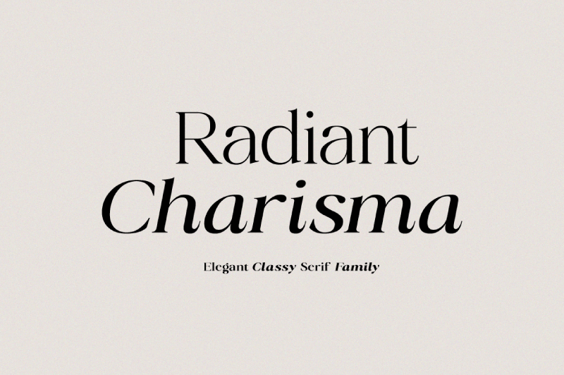 Radiant Charisma