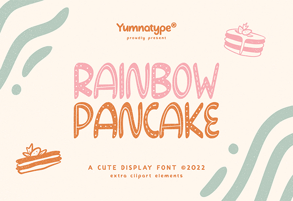 Rainbow Pancake