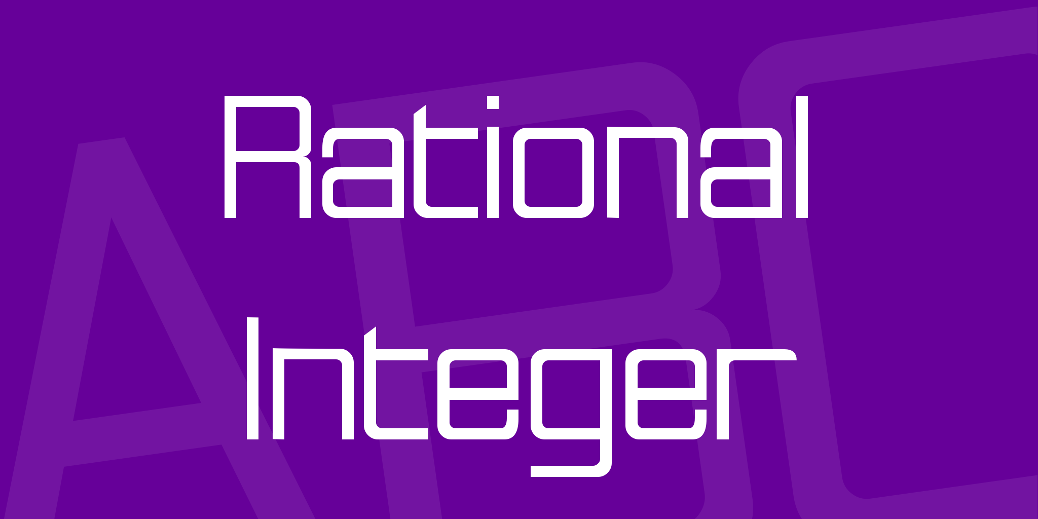 Rational Integer