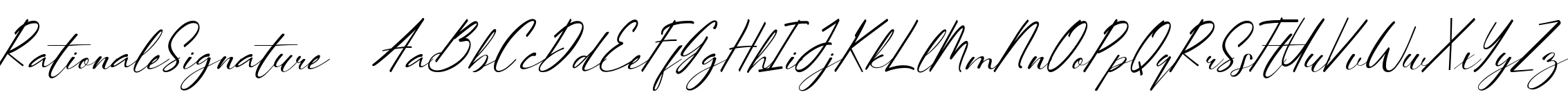 Rationale Signature
