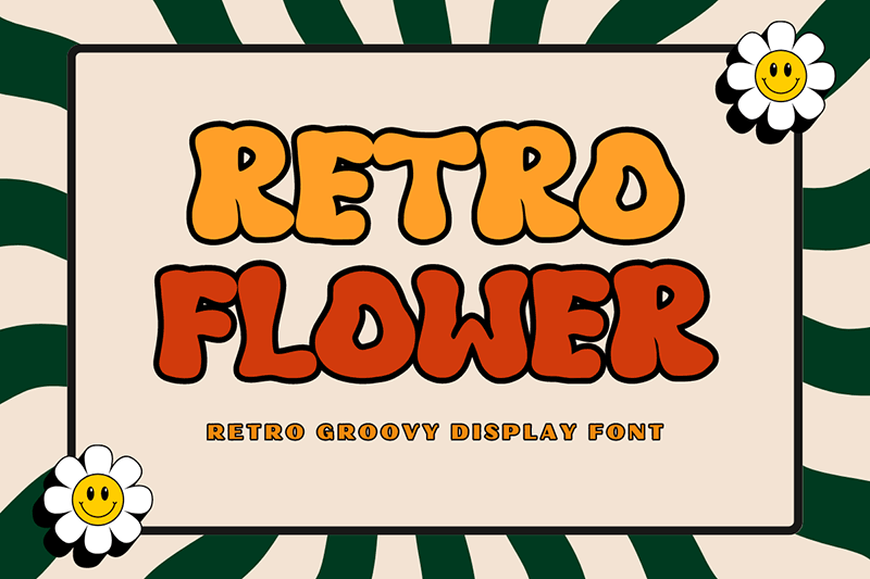 Retro Flower