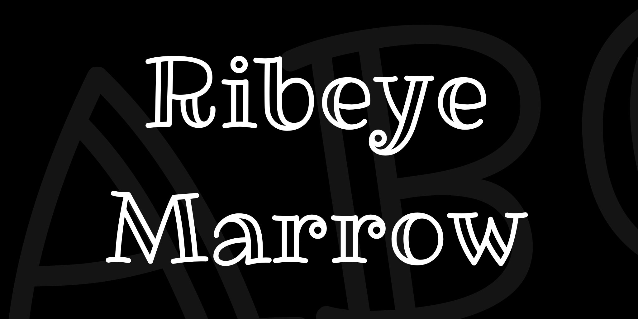 Ribeye Marrow