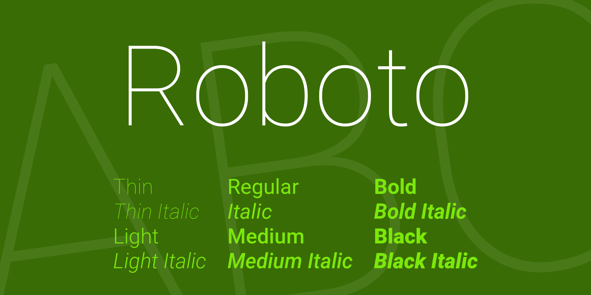 download roboto font for windows