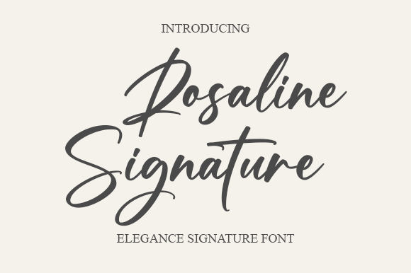 Rosaline Signature