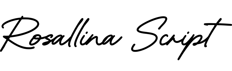 Rosallina Script
