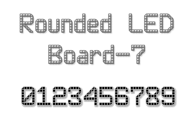 Rounded Led Board 7