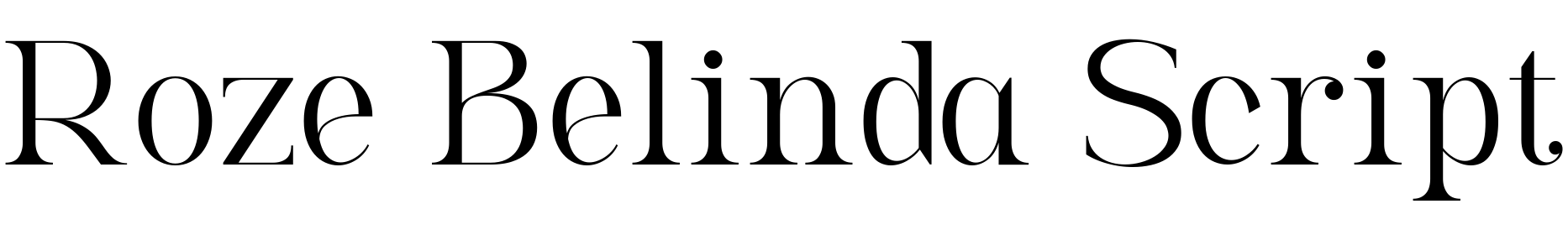 Roze Belinda Script