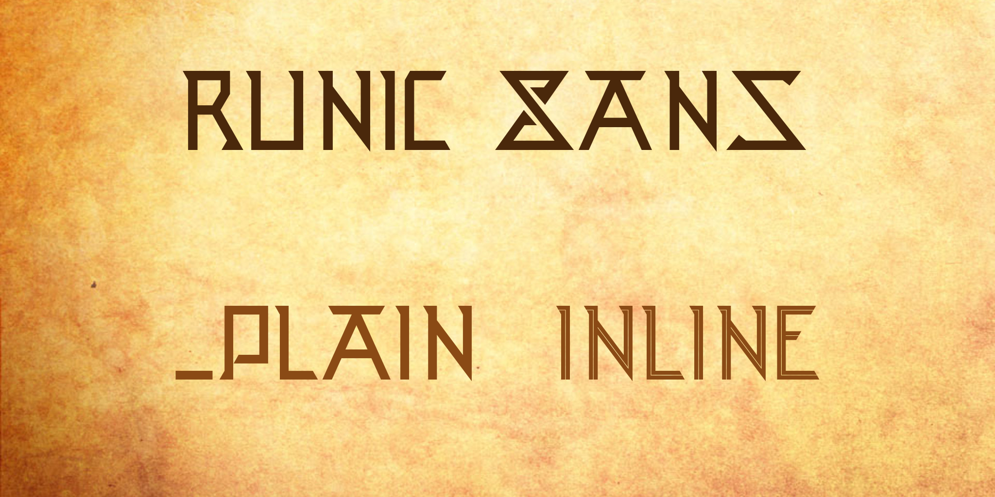 Runic Sans