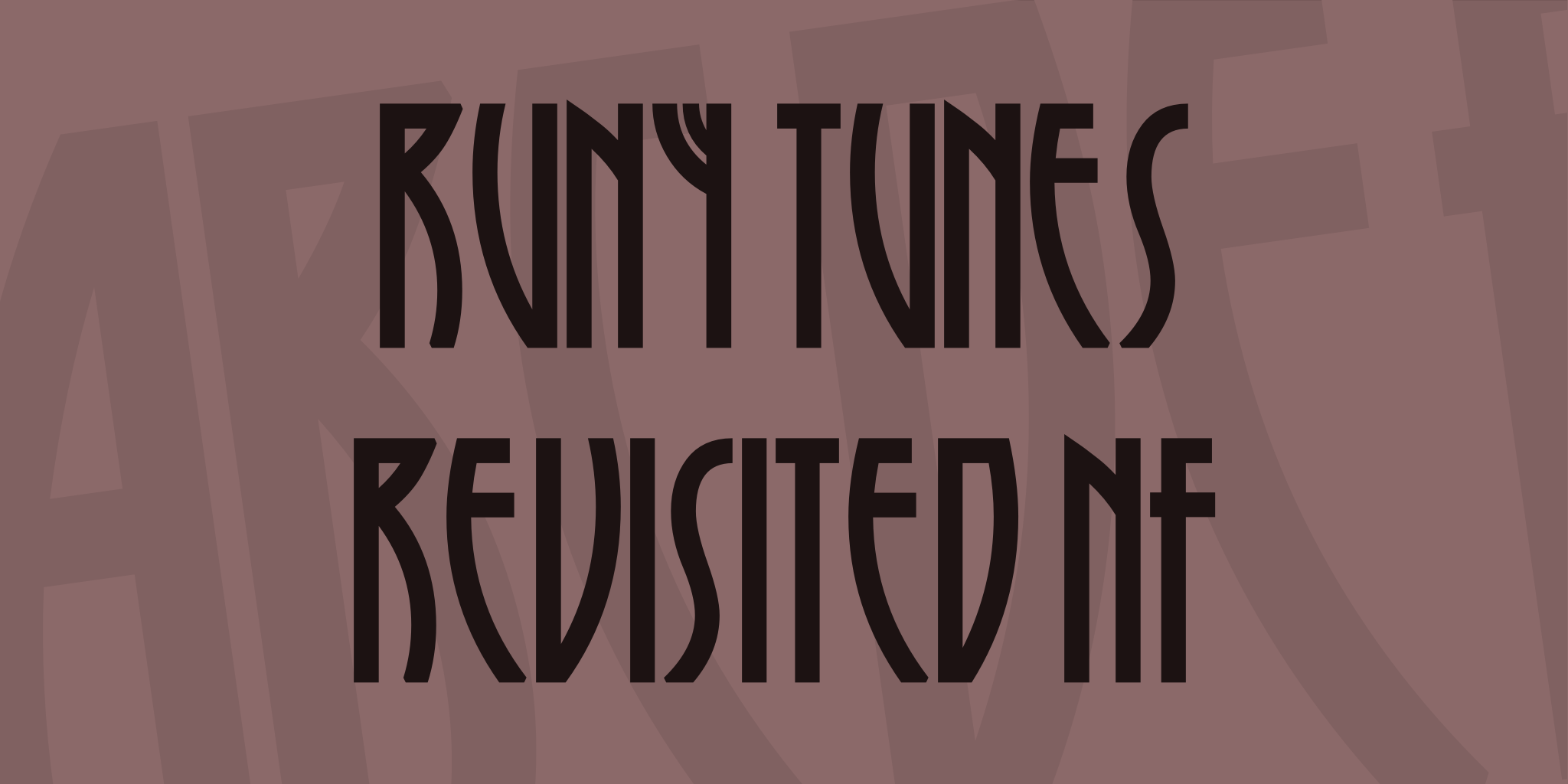 Runy Tunes Revisited Nf