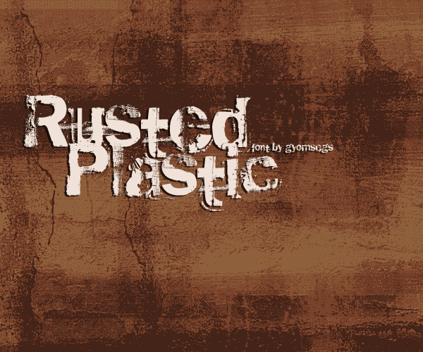 Rusted Plastic