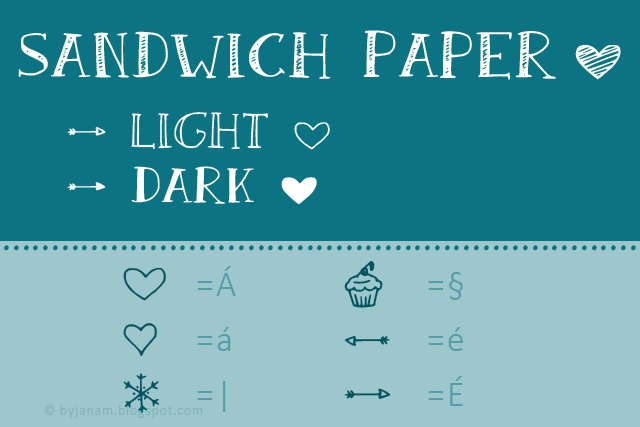 Sandwich Paper