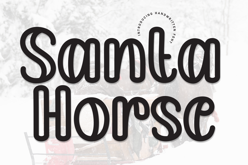 Santa Horse