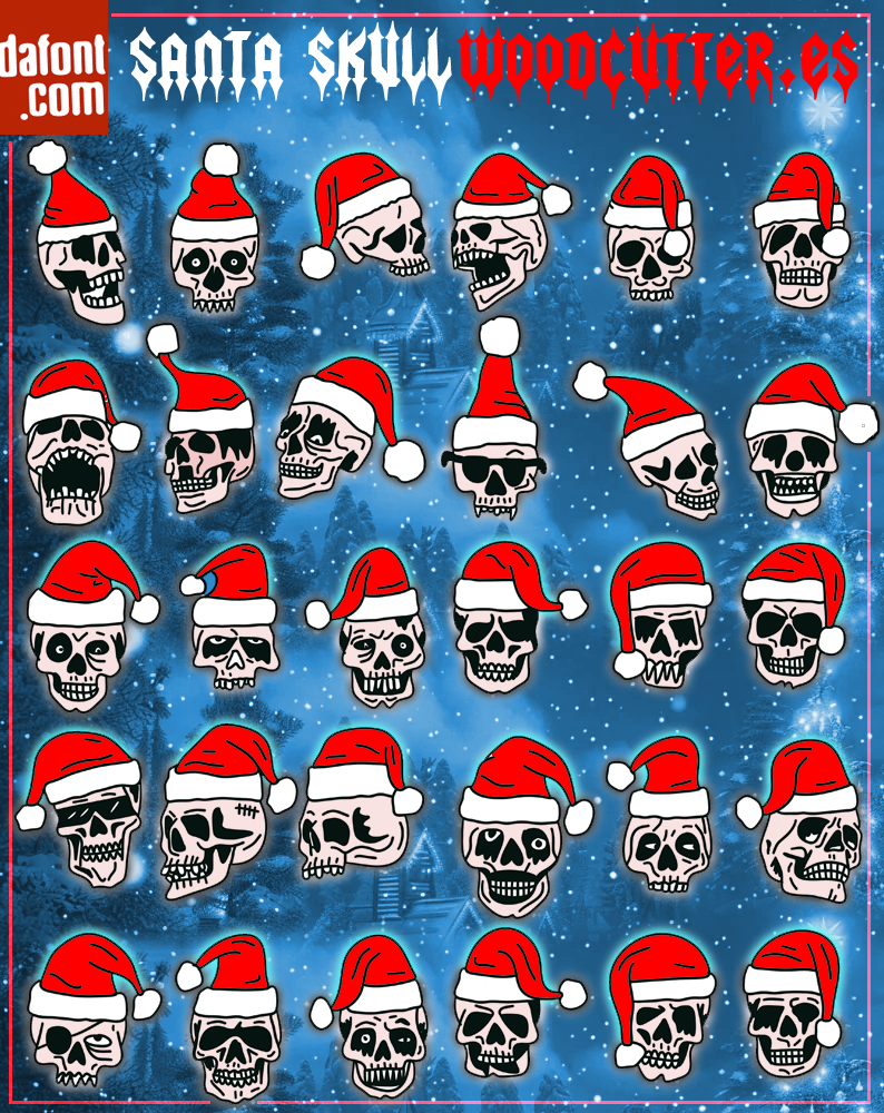 Santa Skull