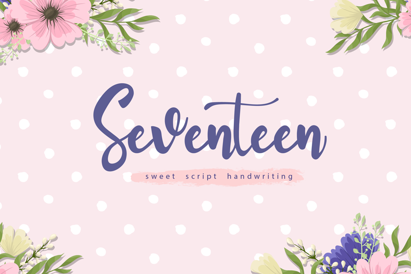 Seventeen Font Free Download Similar Fonts Fontget