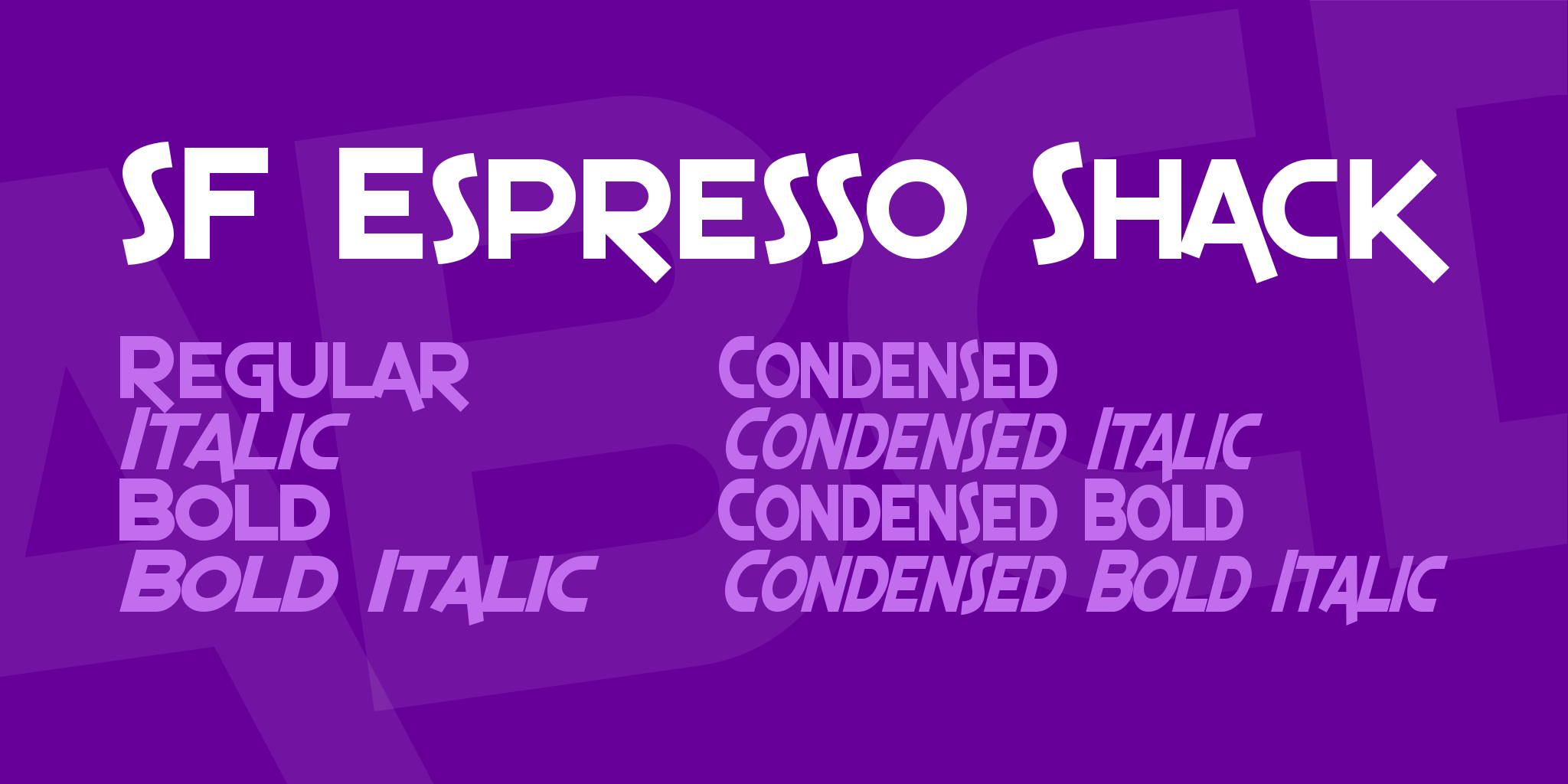 Sf Espresso Shack