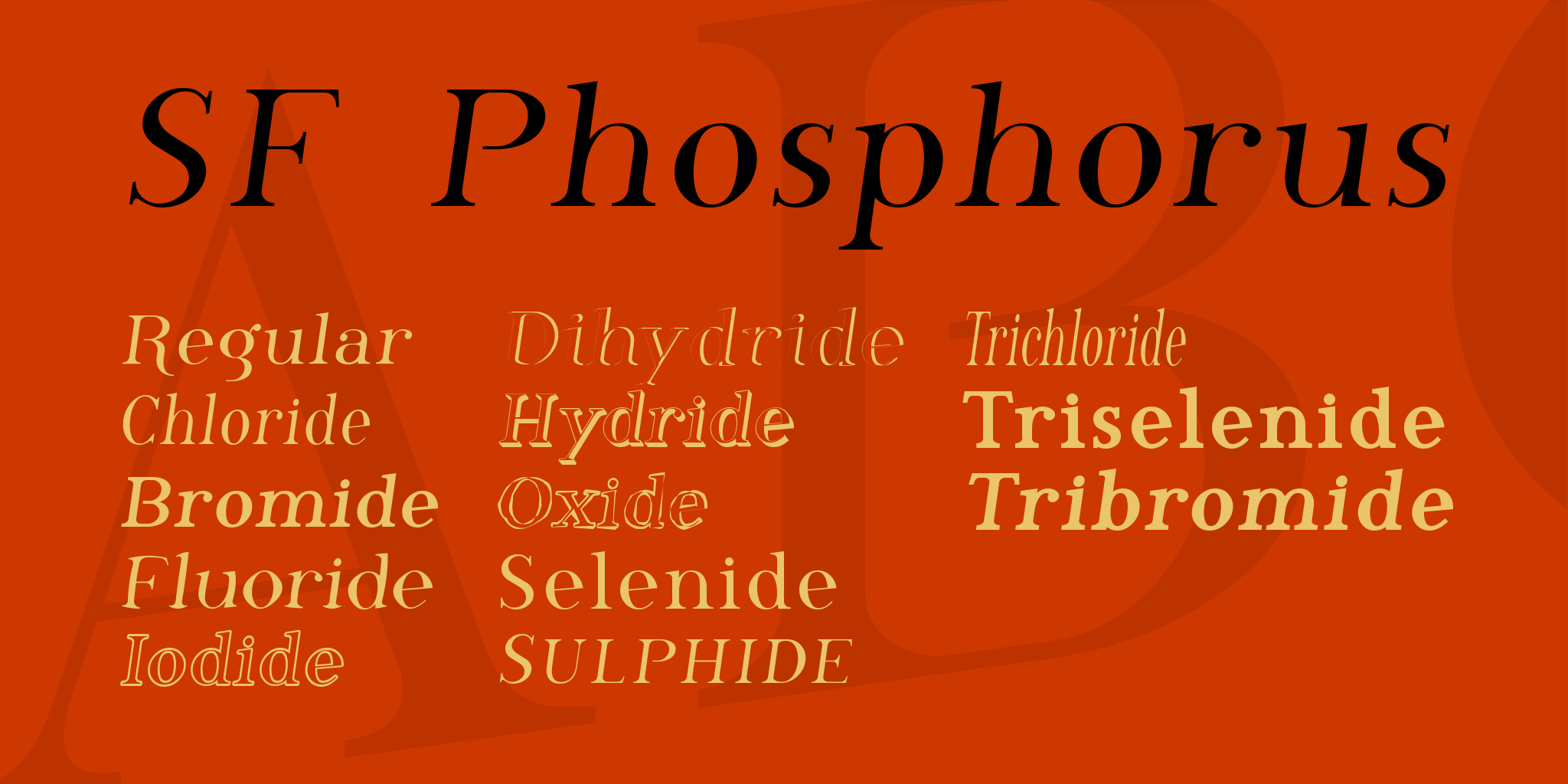 Sf Phosphorus